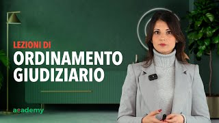 Ordinamento Giudiziario per Concorsi Pubblici – Corsi Online [upl. by Ajnos92]