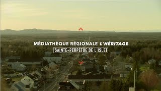 MÉDIATHÈQUE RÉGIONALE LHÉRITAGE SaintePerpétue de LIslet [upl. by Broddie101]