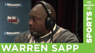 Warren Sapp to Michael Strahan quotYour Resume Dont Stackquot  Mad Dog Sports Radio [upl. by Zumwalt]