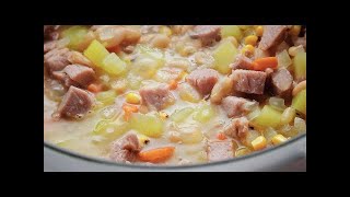 Savor The Flavor Of Ham bone soup A Tantalizing Culinary Adventure [upl. by Tamsky383]