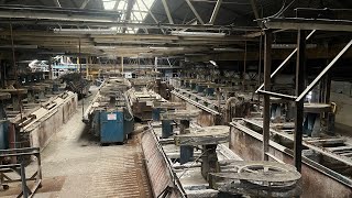 EXPLORING AN ABANDONED INDUSTRIAL FLUORSPAR PROCESSING MILL [upl. by Suolkcin]