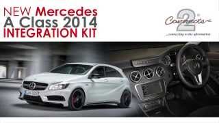 Mercedes A Class 2014 Integration Kit Install Guide [upl. by Iolenta]