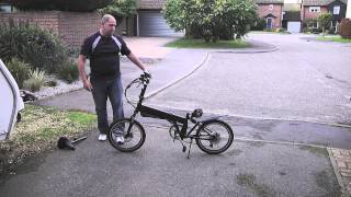 Zephyr Electric Folding Bike Review by GRVO TV [upl. by Im]