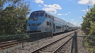 Horn Salute TriRail P674 NB 112424 1253PM [upl. by Lombard]