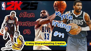 NBA 2K25 PGSG BEST BUILD  2Way Sharpshooting Creator [upl. by Lauter]