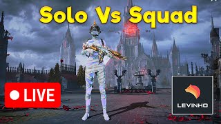 ðŸ”´ Levinho Solo Vs Squad ðŸ”´ [upl. by Aynahs839]