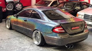 Hologram Psychedelic Mercedes Clk240 Kaplama  118 Dünyada Tek [upl. by Drarehs]