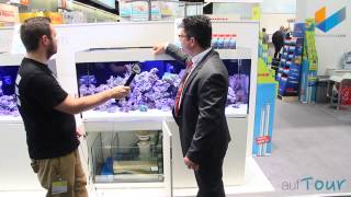 EHEIM  Interzoo 2014  aufTour  Meerwasser Live TV  incpiria 500 marine powerLED Futter [upl. by Aehsa225]