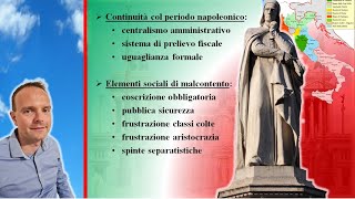 Politica e società italiana dopo il Congresso di Vienna [upl. by Ecnaret195]