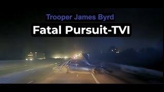 HighSpeed Pursuit ends in fatal crash after fleeing suspect refuses to stop for Arkansas Trooper [upl. by Imtiaz]