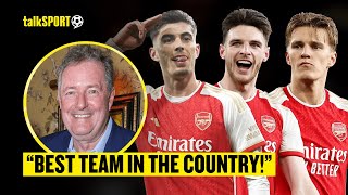 Piers Morgan INSISTS Arsenal Winning The League Will Be EASY amp Is CONVINCED Man City Will CHOKE 😱 [upl. by Llerreg]