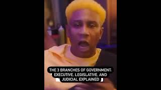 The Three Branches of Government Explained Through Rap [upl. by Dalis]