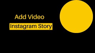 How to add video in instagram story with photos [upl. by Biggs]