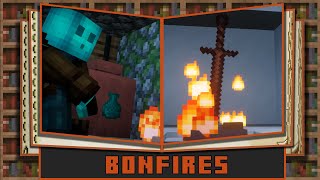 Bonfires  Minecraft Mod Showcase ForgeFabricNeoForge 1204 [upl. by Leban]