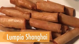 Lumpia Shanghai Recipe [upl. by Nnor]