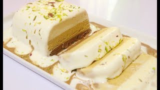 ক্রিম ডিম ছাড়া তৈরি কাসাটা আইসক্রিম  Cassata ice cream without Cream and Egg [upl. by Lourdes]