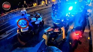 MOTARDS vs POLICE 2 [upl. by Eberhart134]