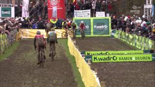 Veldrijden  Cyclocross National Championship  Belgium 2015  Erpe Mere  Elite Men [upl. by Aicatsanna]