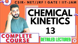 Chemical kinetics Lec13  Parallel Reaction Kinetics Part 1  CSIRNETJRF GATE  IITJAM DU [upl. by Nolan128]