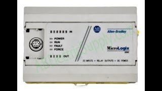 HOW TO COMMUNICATE DOWNLOAD AND UPLOAD THE PROGRAM ALLEN BRADLEY MICROLOGIX 1000 [upl. by Bushweller]