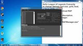 How to change Font Size in League of Legends Season 3 [upl. by Witcher782]