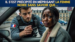 LORS DUN CONTRÔLE INJUSTE UN POLICIER MÉPRISE UNE PROFESSEURE NOIREMAIS IGNORAIT CE QUI VIENDRAIT [upl. by Burne558]