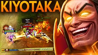 KIYOTAKA INVOKER IS DOMINATING WITH THIS EXORT BUILD  Dota 2 Invoker [upl. by Nniroc822]