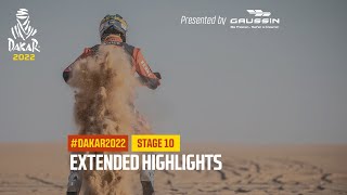 Extended highlights of the day presented by Gaussin  Stage 10  Dakar2022 [upl. by Fisken]