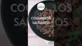 Receita Cogumelos Salteados [upl. by Dorsman]