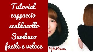 Tutorial cappuccio scaldacollo [upl. by Teage257]