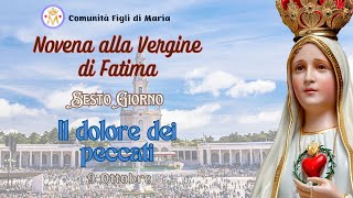 Novena alla Vergine di Fatima per una grazia urgente  Giorno 6  Comunità Figli di Maria [upl. by Narba]