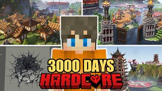 I Survived 3000 Days in Hardcore Minecraft MOVIE [upl. by Elston]