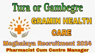 GHC Meghalaya Recruitment 2024  Tura or Gambegre  Local Manderangna Chance [upl. by Colan]