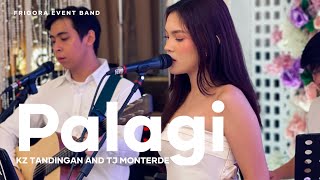 Palagi cover  TJ Monterde amp KZ Tandingan  Frigora Event Band [upl. by Ellenid693]