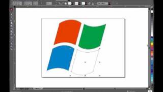 logo windows vista corel draw [upl. by Enyawed]