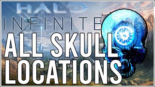 Halo Infinite  Catacomb Achievement Guide All 12 Skull Locations [upl. by Erdreid]