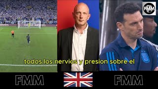 ASI SE NARRO EN INGLATERRA LOS PENALES ARGENTINA FRANCIA EN LA FINAL DEL MUNDIAL QATAR 2022 [upl. by Bezanson]