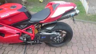 Ducati 1098 start up with termignoni [upl. by Edythe]