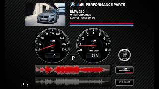 BMW 230i sound and exhaust [upl. by Beberg649]