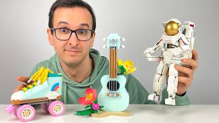 LEGO Creator 3in1 Astronaut Ukelele and Roller Skate [upl. by Oidacra298]