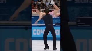 Canadian Dancer  Tessa Virtue amp Scott Moir dance iceskating freedance eyecatchup shorts [upl. by Pontius]