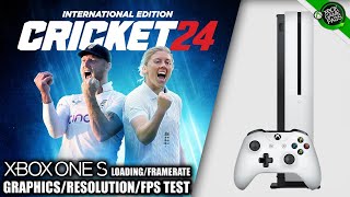 Cricket 24  Xbox One Gameplay  FPS Test [upl. by Lienhard358]