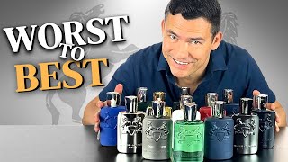 Ranking My Parfums De Marly Collection 14 Bottles WORST To BEST [upl. by Aiden]