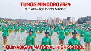 Tunog Mindoro 2024  Quinabigan National High School Brass Band of Pinamalayan Oriental Mindoro [upl. by Poirer813]