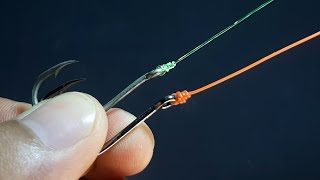 Trilene knot vs improved clinch knot fishing knot tutorial [upl. by Allevon]