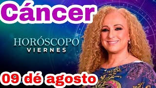 horoscopo de hoy Cáncer  Horóscopo Diario  Cáncer  09 de agosto de 2024 [upl. by Bolme]