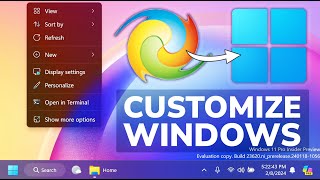 How to Customize Windows 11 23H2 Taskbar File Explorer and more [upl. by Fitton]