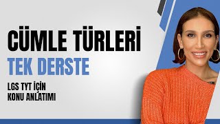 Cümle Türleri I Püf Noktası ve Örnek Soru Çözümleriyle lgs lgstürkçe [upl. by Geraldine80]