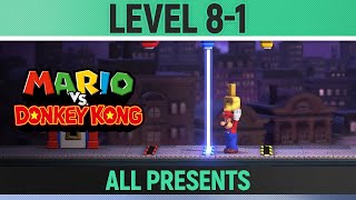 Mario vs Donkey Kong  Level 81  All Presents  Gifts Twilight City [upl. by Parent]