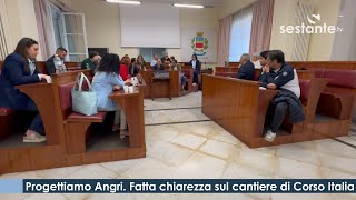 Progettiamo Angri quotfatta chiarezza su cantiere di Corso Italiaquot [upl. by Stormie72]